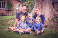Leah, Gareth & family